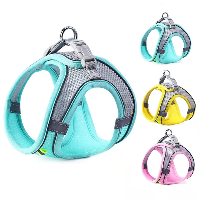 Reflective Mesh Pet Harness