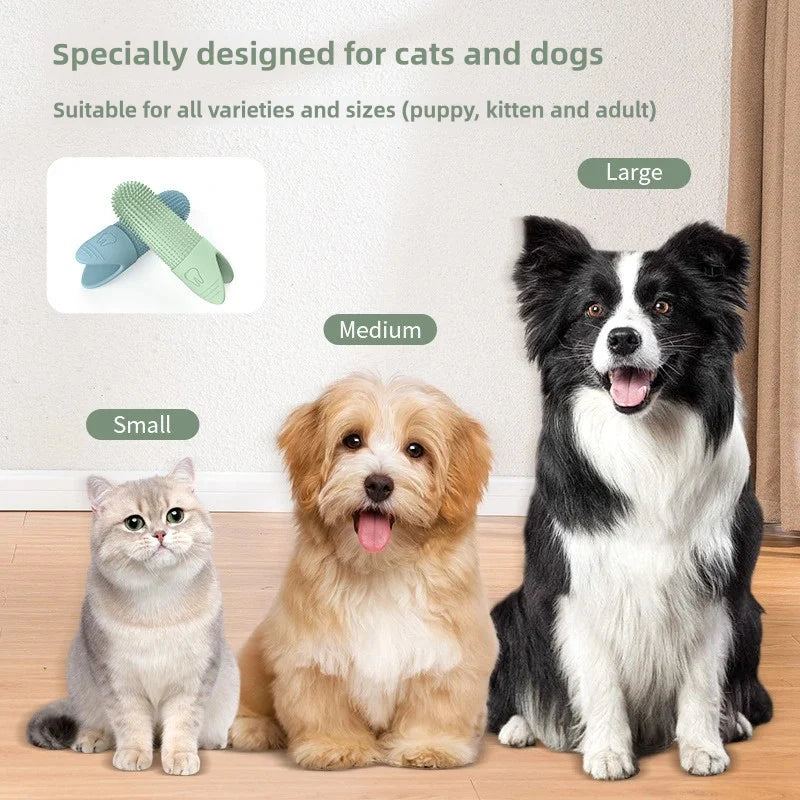 360° Finger Toothbrush for Pets