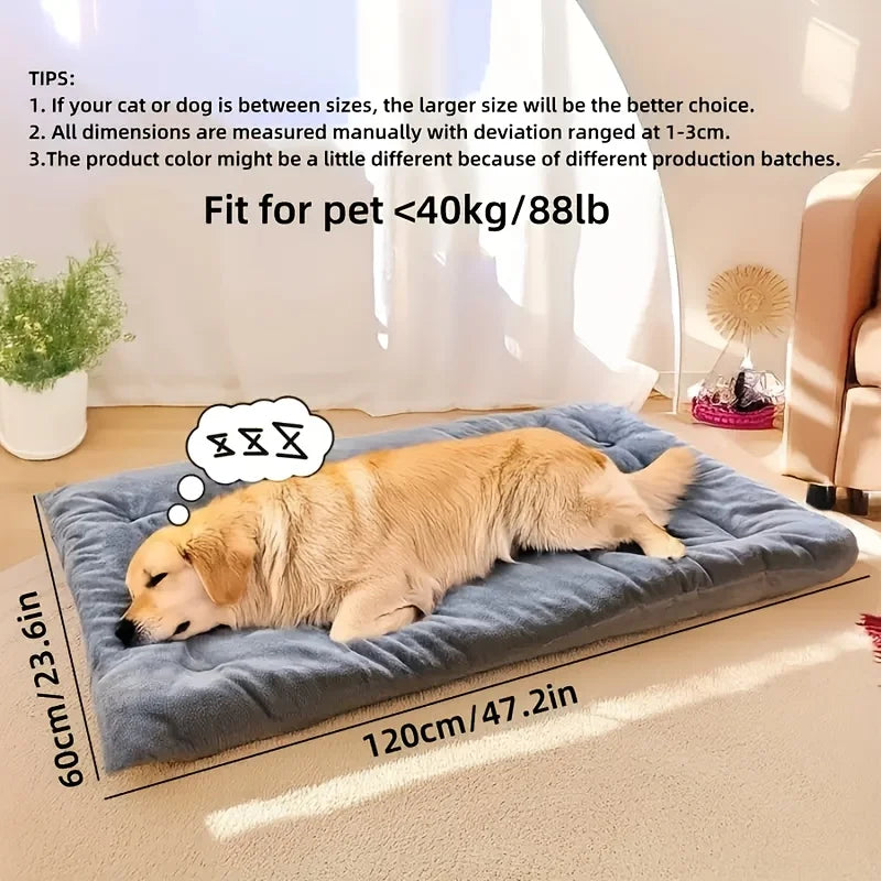 Plush Dog Bed – Soft Sofa Mat for medium - big Dogs