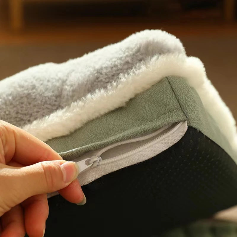 Orthopedic Memory Foam Dog Bed – Washable & Removable Cover