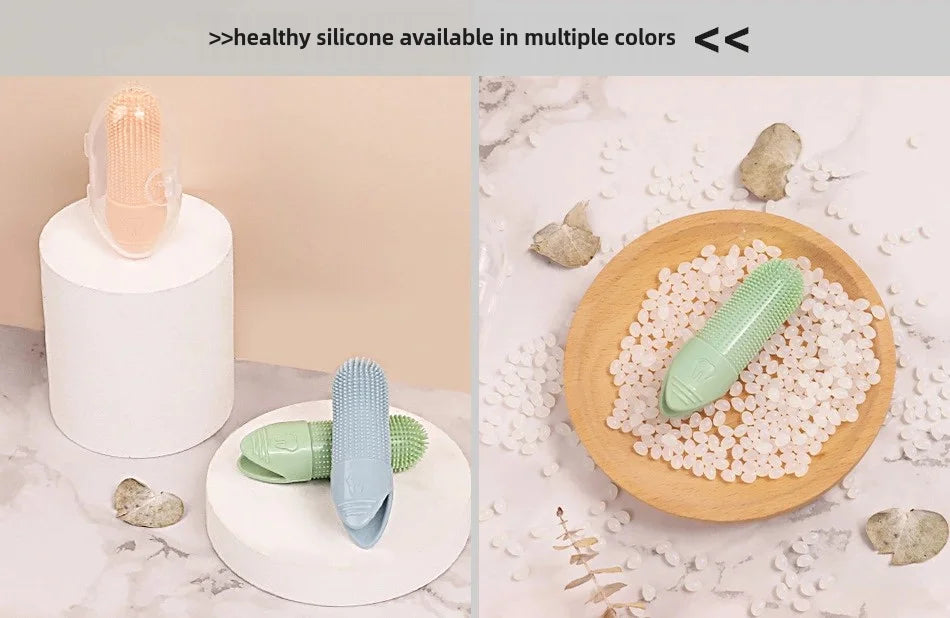 360° Finger Toothbrush for Pets