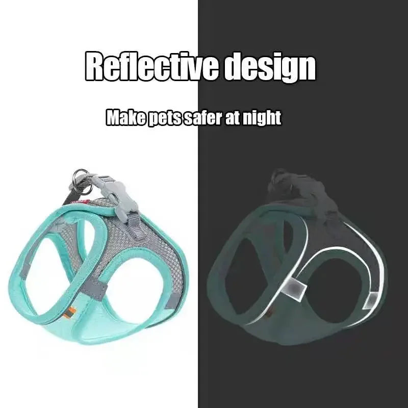 Reflective Mesh Pet Harness