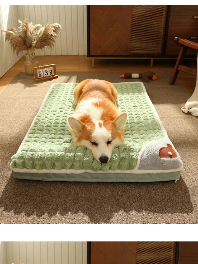 Orthopedic Memory Foam Dog Bed – Washable & Removable Cover