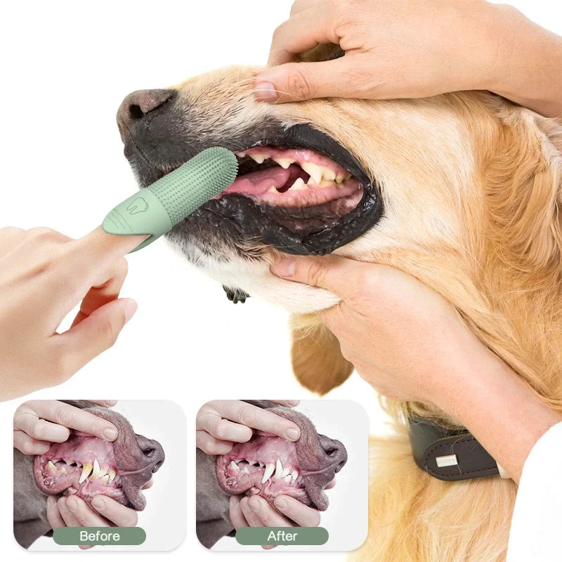 360° Finger Toothbrush for Pets